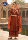 Pragati By Vitara Crape Silk Size Combo Kurtis Set
